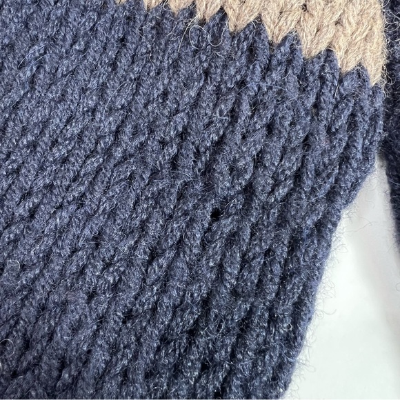 XIRENA Whistler Apres Ski Sweater Alpaca Blend Navy Size Small - Picture 8 of 9
